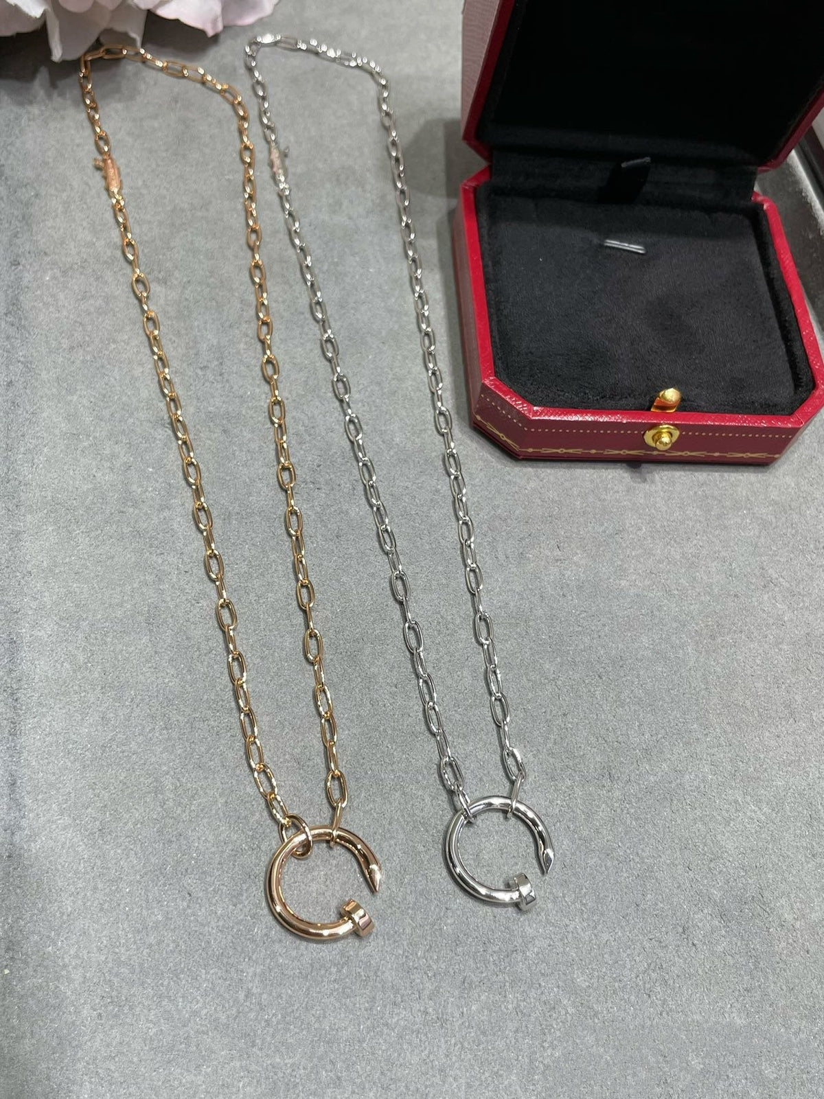 CARTIER JUSTE NECKLACE NO DIAMOND
