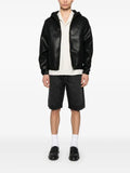 Daily Paper faux-leather jacket