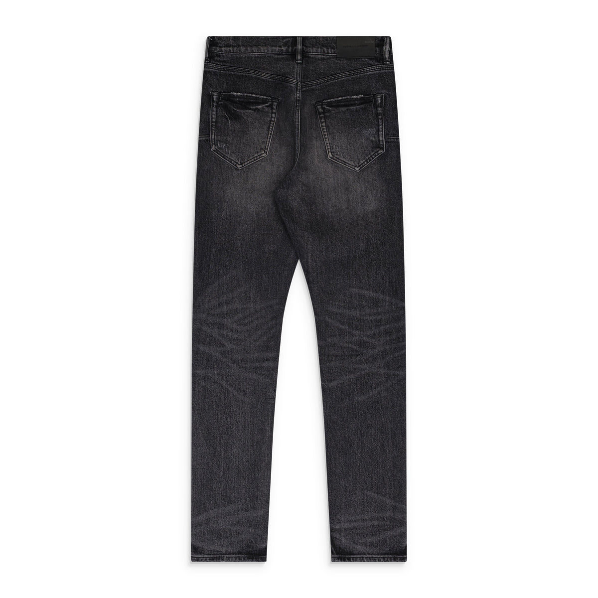 Black Vintage Dirty Staright Slim Jeans