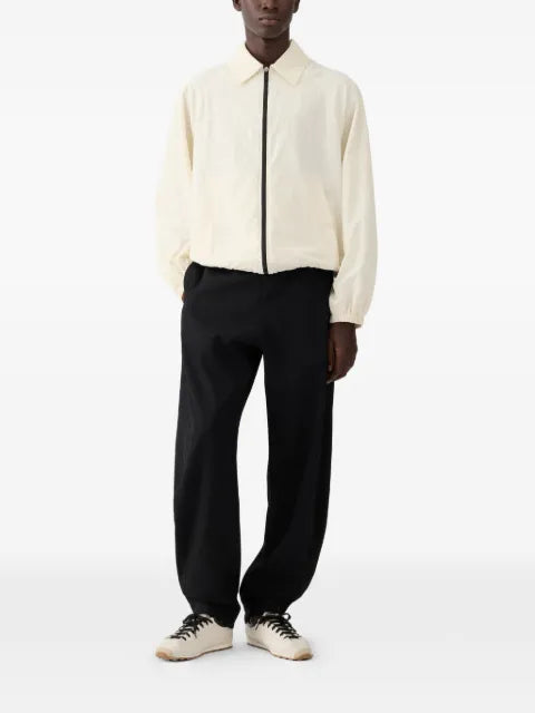 Jacquemus zip-front elasticated jacket