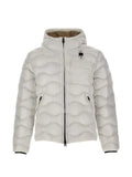 Blauer wave-quilted down jacket