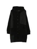 Isabel Benenato hooded long cardigan