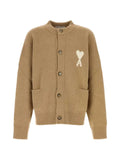 AMI Paris Ami de Coeur crew-neck cardigan