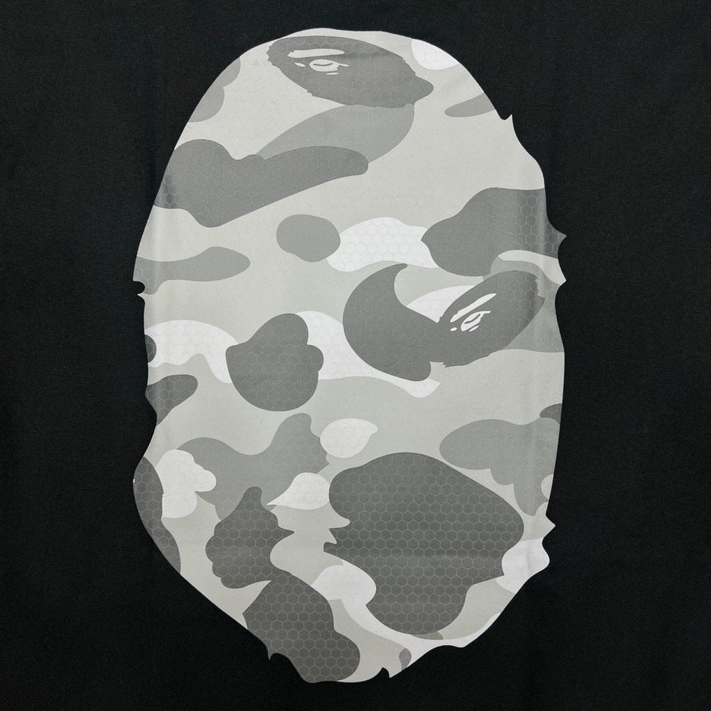 BAPE Grey Camo Ape Head Graphic T-Shirt