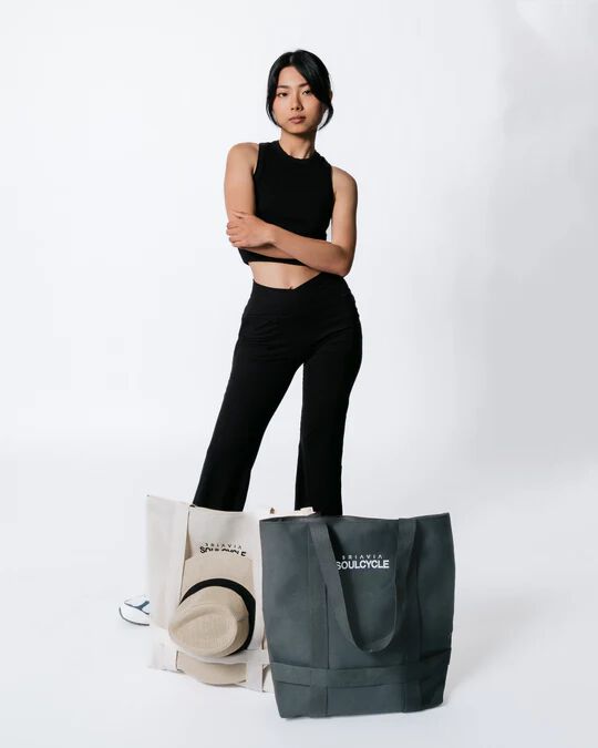 SoulCycle X Briavia Large Canvas Tote Bag