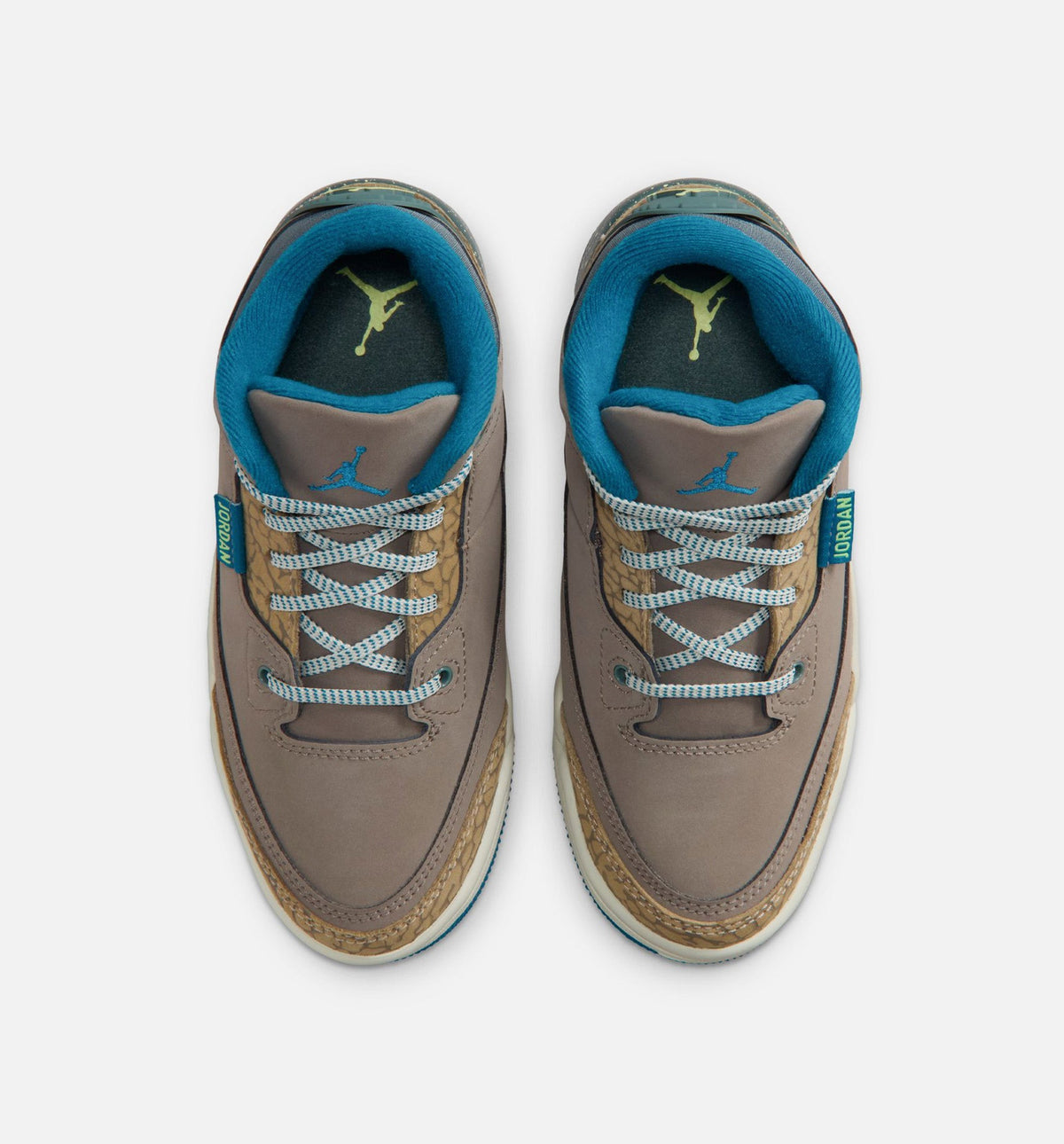 Air Jordan 3 Retro Olive Grey Preschool Lifestyle Shoe