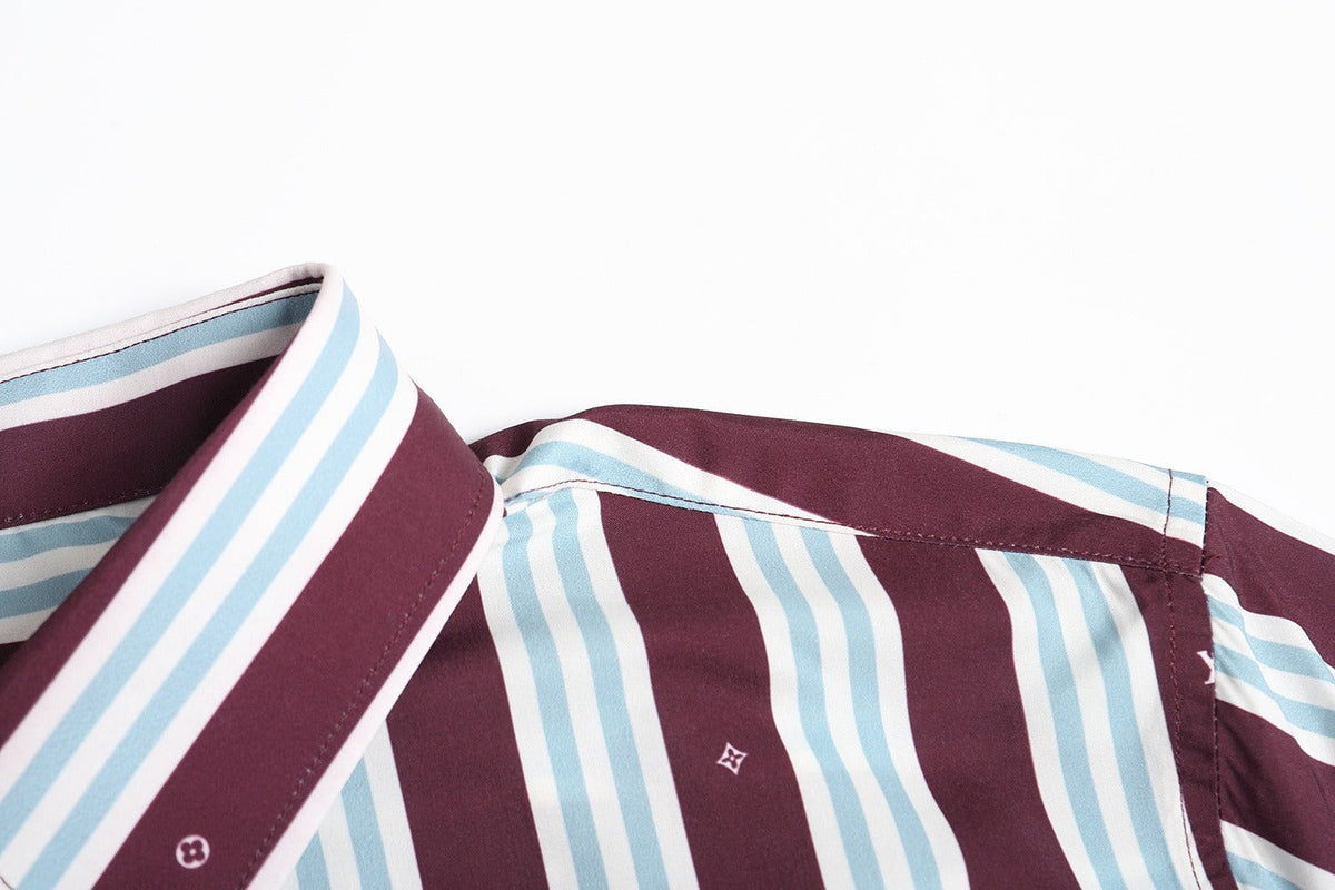 Striped Short-Sleeved Shirt