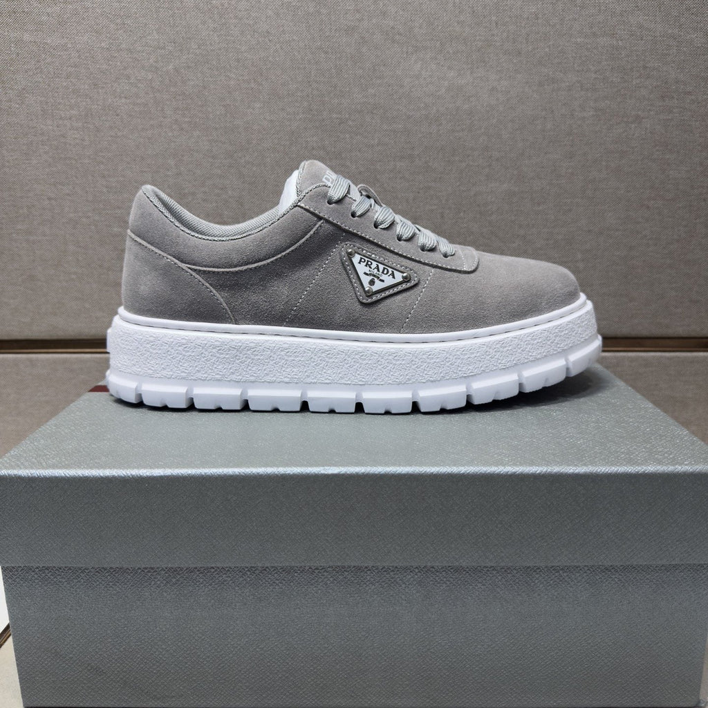 Prada Men's Paneled Chunky-Sole Sneakers